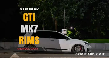 Golf GTI MK7 Rim Sizes: A Comprehensive Guide to Fitment