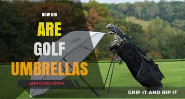 Golf Umbrellas: How Big Are They Really?