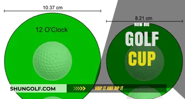 Golf Cup Size: What's the Standard?