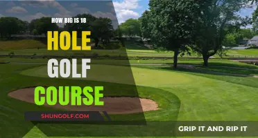 Exploring the Size and Scale of an 18-Hole Golf Course