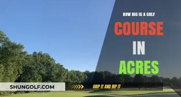Exploring the Average Size of Golf Courses in Acres