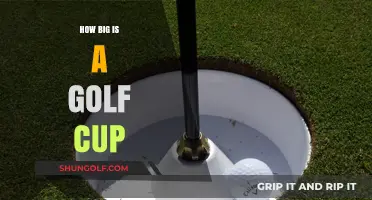 Golf Cup Size: A Standardized Hole-in-One