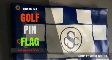 Understanding the Standard Size of a Golf Pin Flag