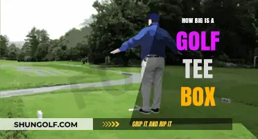 Understanding the Standard Size of a Golf Tee Box
