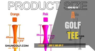Golf Tee Sizes: Understanding the Standard Dimensions