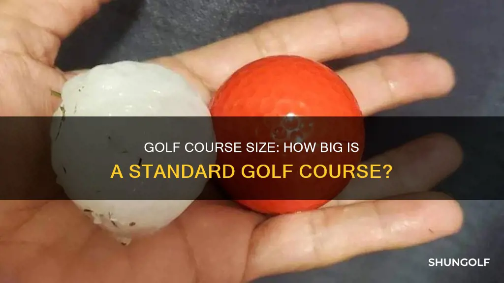 how big is a golf