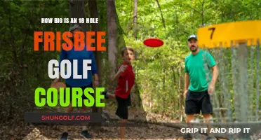 Exploring the Size and Layout of an 18-Hole Frisbee Golf Course