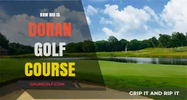 Exploring the Size and Layout of Doran Golf Course