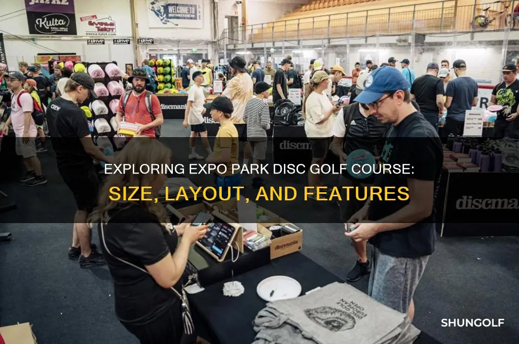 how big is expo park disc golf course