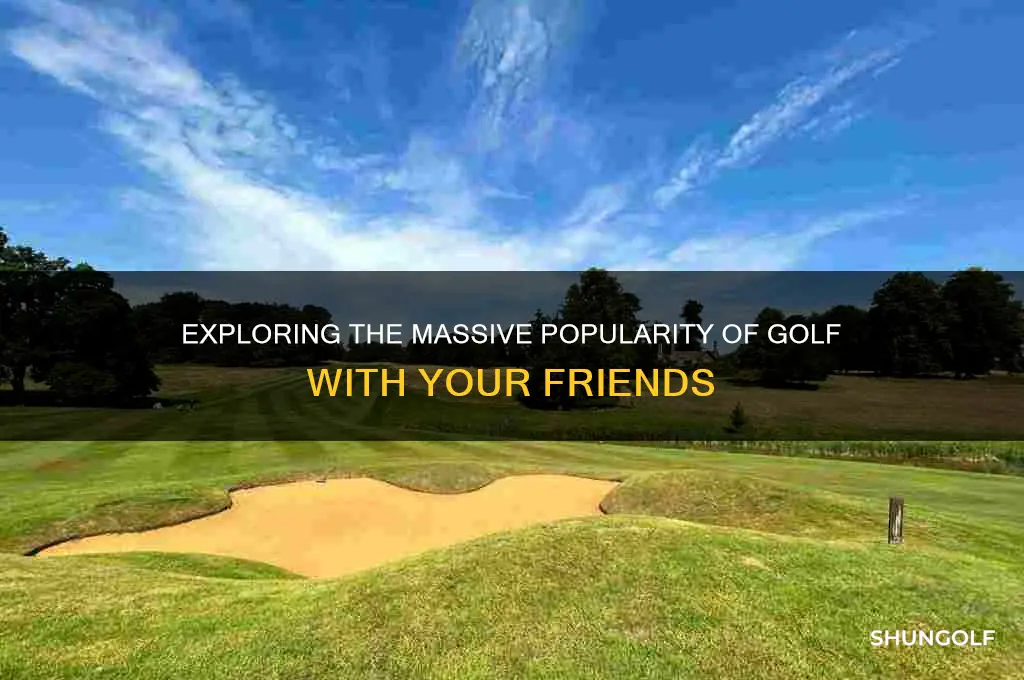 how big is golf with your friends