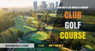 Exploring the Size of Los Angeles Country Club's Golf Course