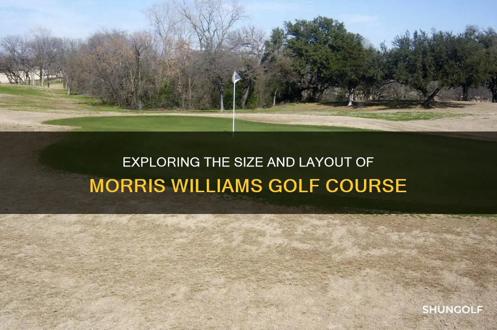 how big is morris williams golf course