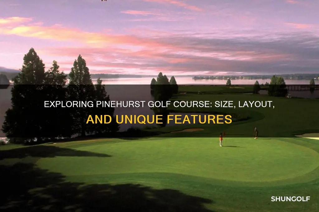 how big is pinehurst golf course