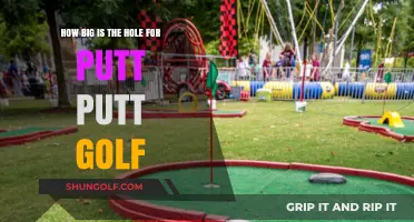 Putt-Putt Golf Hole Size: Understanding the Perfect Cup Dimensions