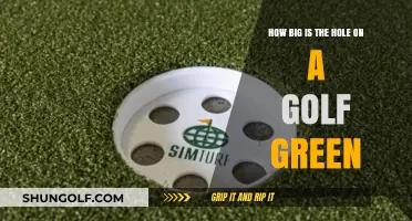 Unveiling the Standard Size of a Golf Green's Cup Hole