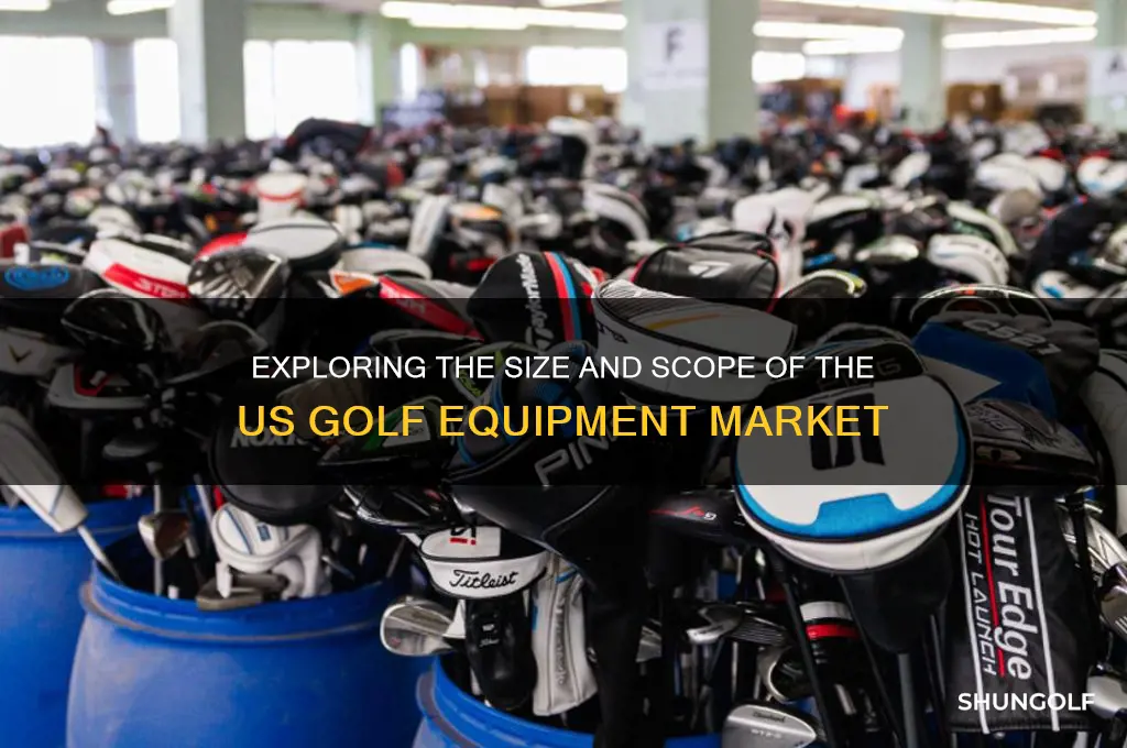 how big is the us golf equipment business