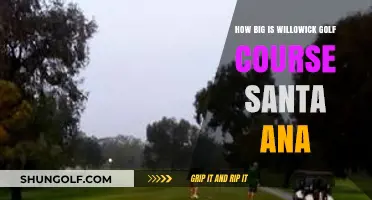 Exploring Willowick Golf Course: Size and Features in Santa Ana