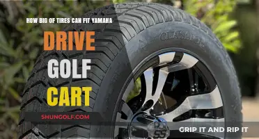 Maximize Your Yamaha Drive Golf Cart: Optimal Tire Size Guide