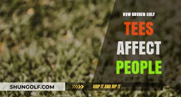 Golf Tees: Broken Dreams and Frustrated Golfers