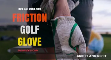 Properly Washing Your Zero Friction Golf Glove: A Step-by-Step Guide