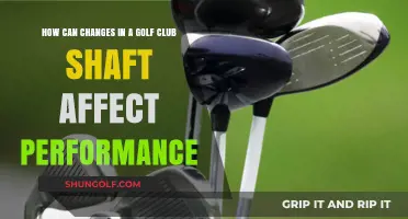 Impact of Golf Club Shaft Changes on Performance Explained
