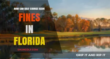 Florida Golf Courses: Legal Authority to Issue Fines Explained