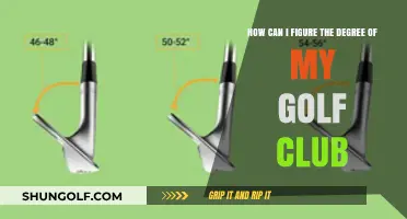 Mastering Your Swing: Determining Your Golf Club's Degree