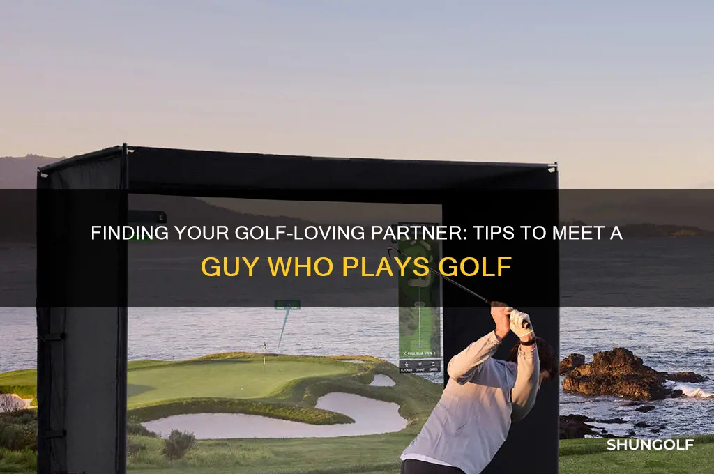 how can i find a guy who plays golf
