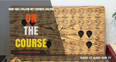 Track Your Favorite Golfer's Every Swing: A Course-Following Guide