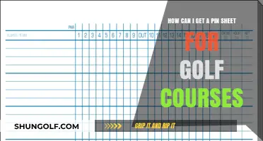 How to Obtain a Golf Course Pin Sheet: A Comprehensive Guide