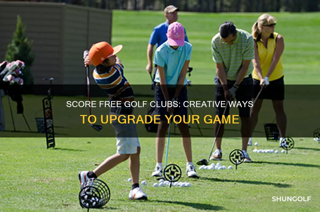 how can i get free golf clubs