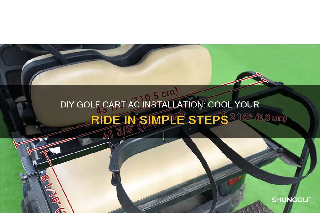 how can i make a ac for my golf cart