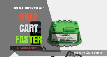 Boost Your Golf Cart's Speed: Tips for a Faster 36V Ride