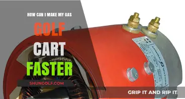 Boost Your Gas Golf Cart's Speed: Simple Performance Upgrades Guide