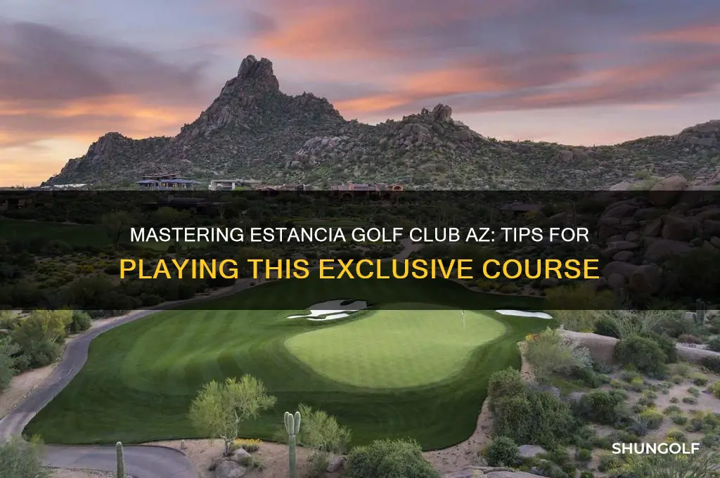 how can i play estancia golf club az