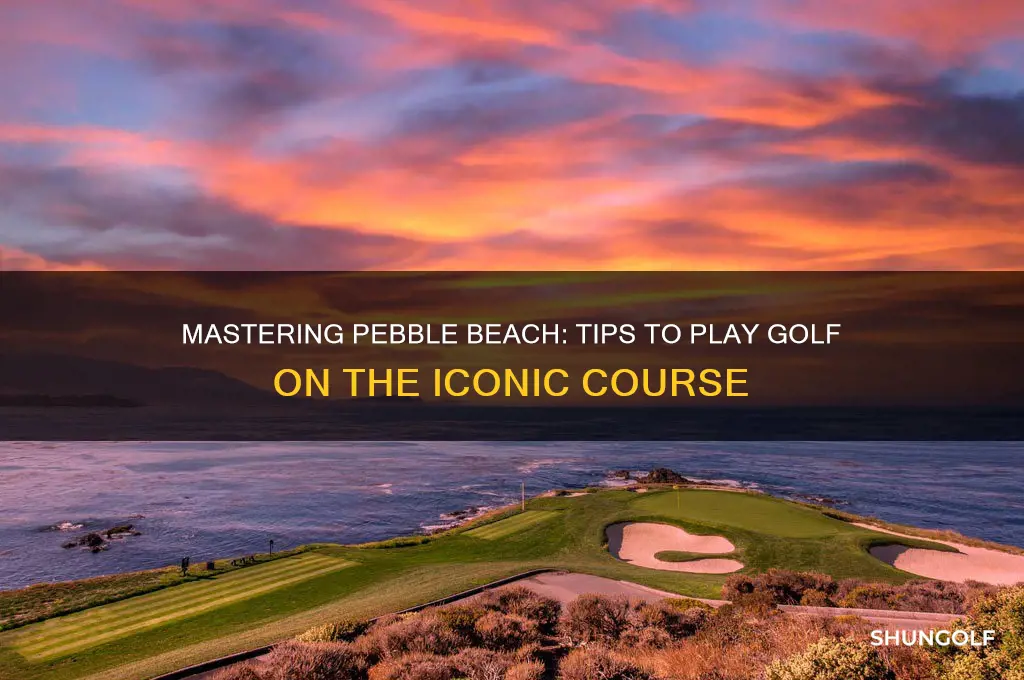 how can i play golf at pebble beach