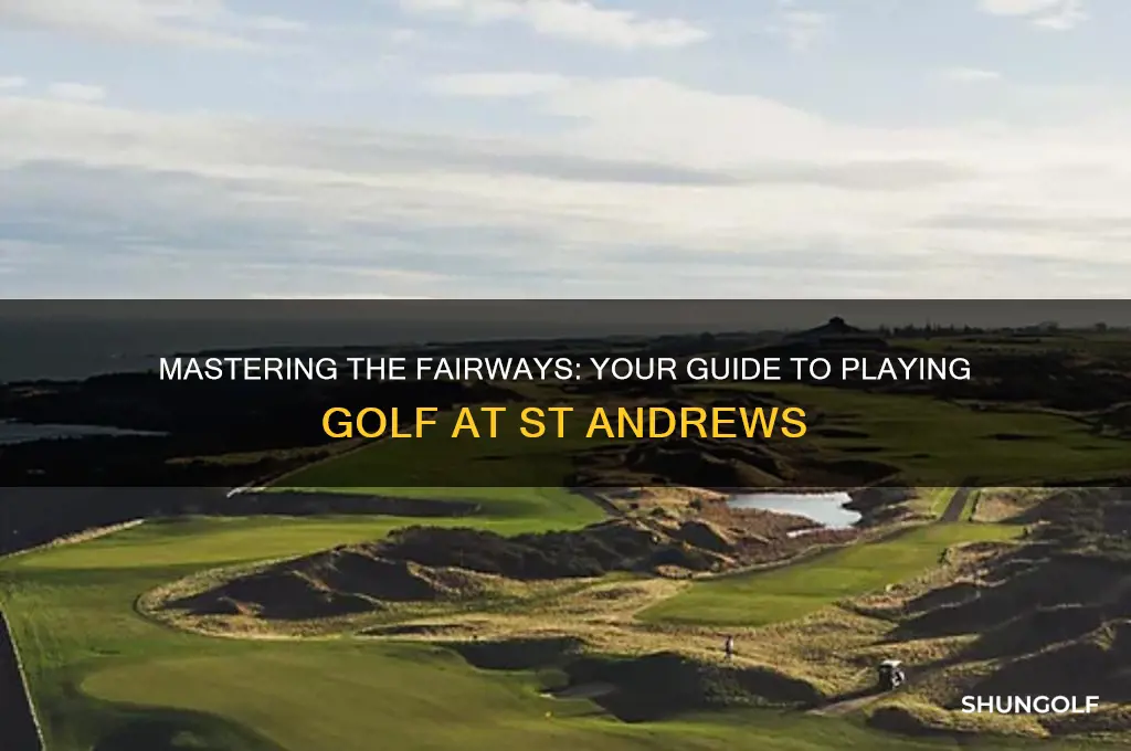 how can i play golf at st andrews