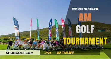 How to Play in a Pro-Am Golf Tournament: A Step-by-Step Guide