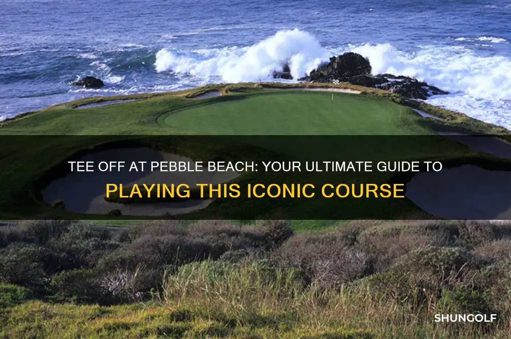 how can i play pebble beach golf course