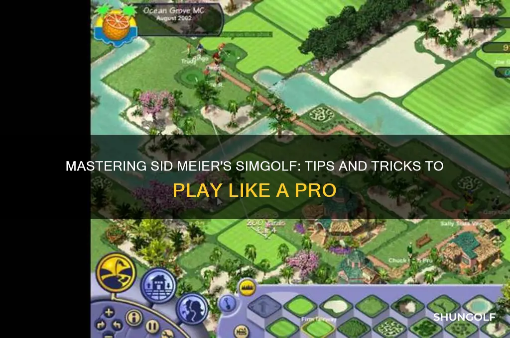 how can i play sid meiers sim golf