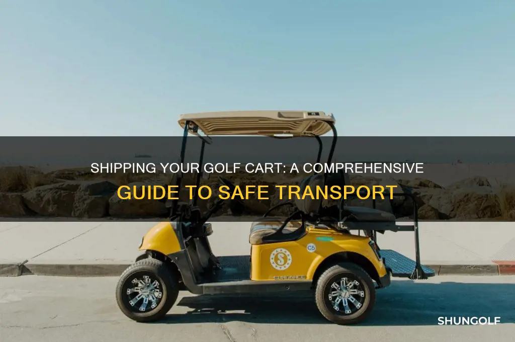 how can i ship a golf cart