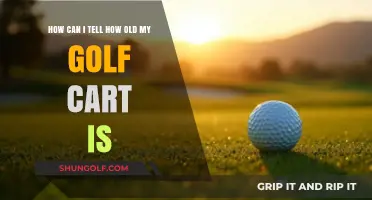 Determining Your Golf Cart's Age: A Comprehensive Guide to Identification