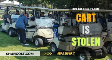 Is It Yours? Spotting a Stolen Golf Cart: Key Signs