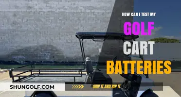 Easy Steps to Test Golf Cart Batteries for Optimal Performance