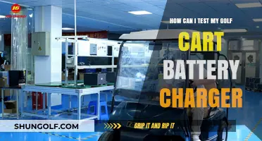 Testing Your Golf Cart Battery Charger: A Step-by-Step Guide