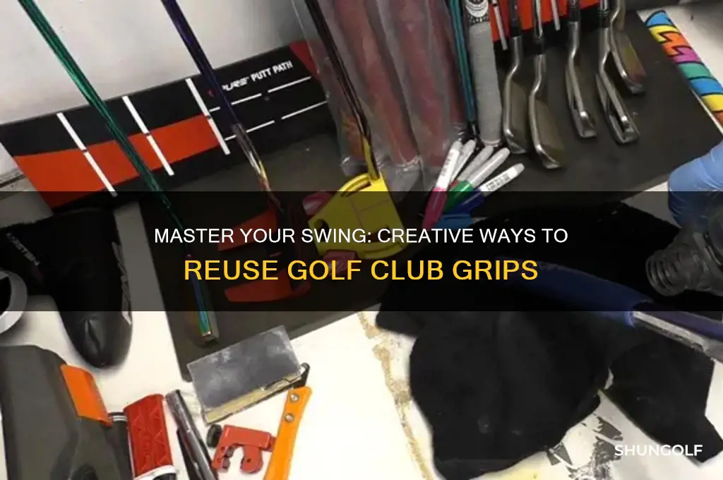 how can you reuse your grip on golf club