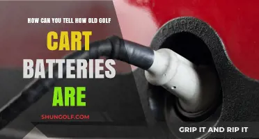 Determining the Age of Your Golf Cart Batteries: A Quick Guide