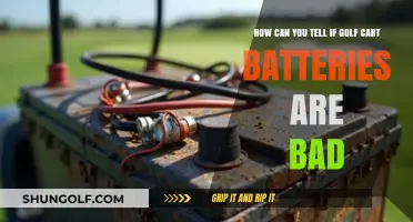 Signs Your Golf Cart Batteries Are Failing: What to Look For