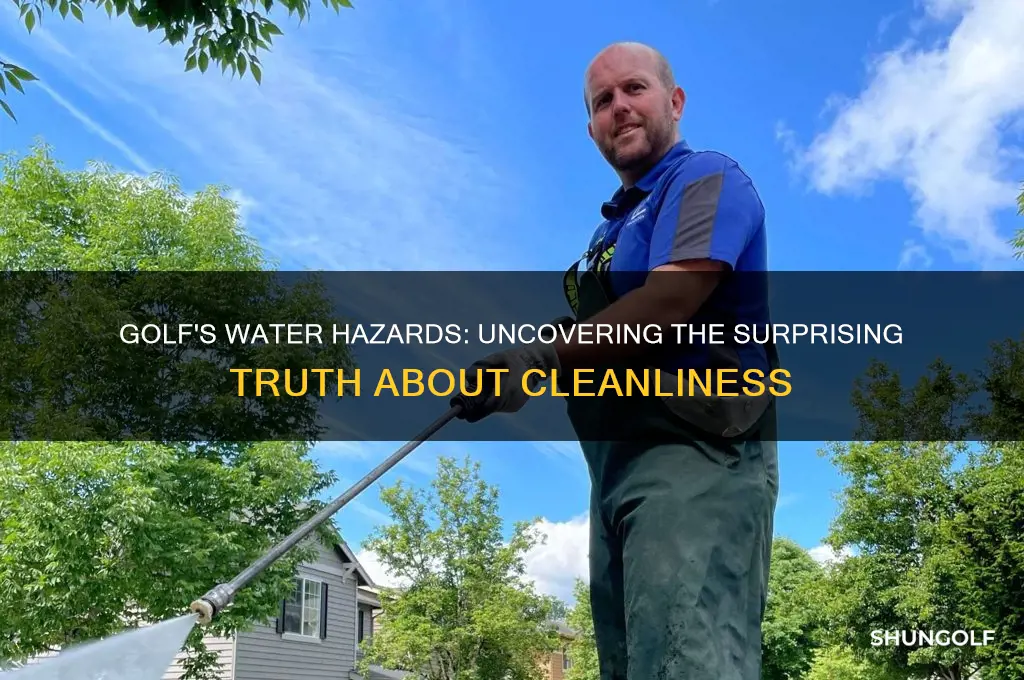 how clean is water hazard in golf