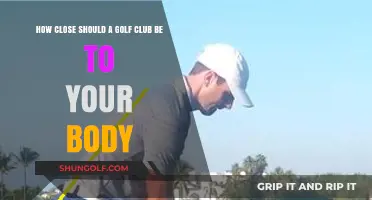Mastering Golf Posture: Optimal Club-to-Body Distance for Precision Swings